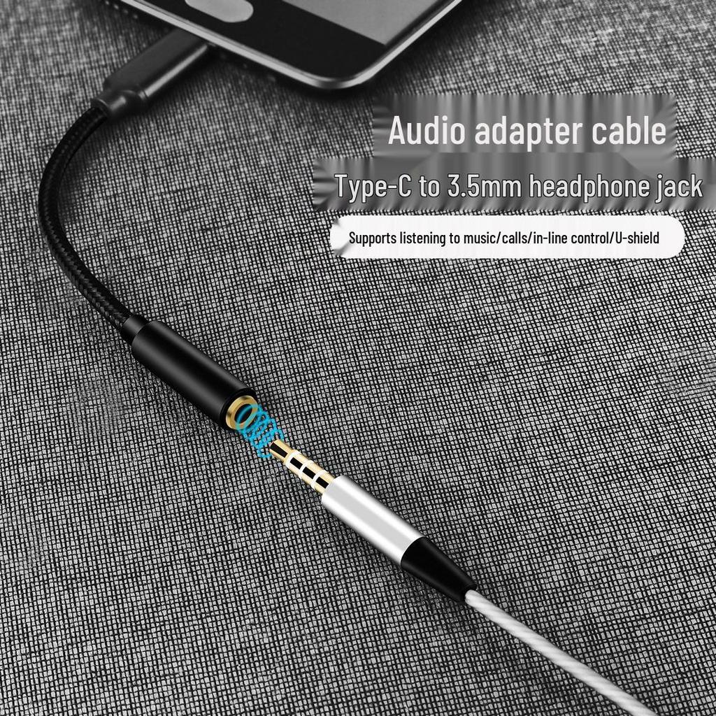 USB-C to 3.5mm Audio Adapter for Android Phones