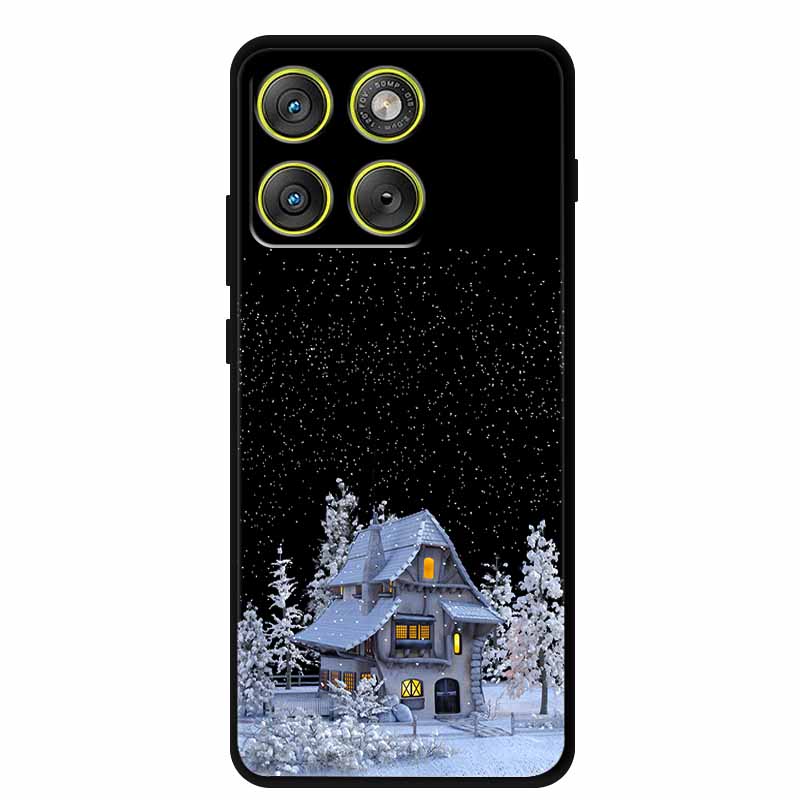 Christmas Phone Cases For Motorola Edge 70 5G Case Silicone Soft Back Cover Christmas Tree for Moto X70 Air 5G Edge70 Back Cover