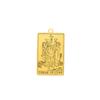 LIKGREAT Stainless Steel Tarot Cards Pendant The Suit of Cups Wands Minor Arcana Tarot Jewelry Vintage Astrology Amulet