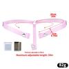 FRRK Adjustable Chastity Lock Belt with Elastic Buttons for Outing Wear