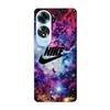 Phone Case - MANIACASE - Oppo A60 - TPU Silicone - Flexible - Stylish Black Nike Logo