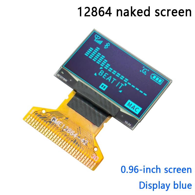 

LIZAO 0.96 Inch OLED Display 128X64 White Blue Yellow for Arduino IIC I2C Communication OLED Screen Module синій
