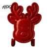 Christmas Theme Cutters Hand Press Pie Mold Plastic Pastry Dough Cookie Molds for Kids Neatly Cut DIY Holiday Treats Handmade