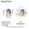 Pink Crown Perfume Bottle Copper Metal Easter Egg Charm Bead Components Bead Components Compatible With Authentic Original Brand Bracelets High