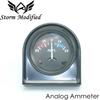 SuTong Universal Car 2" 52mm Black Analog Ammeter AMPS Meter Gauge 60A White LED Light