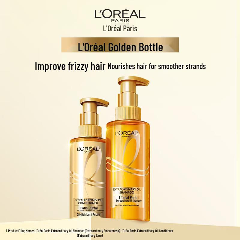 L'Oréal Elvive Extraordinary Oil Smooth & Silicone-Free Shampoo 440ml