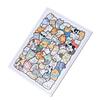 Irregular Wooden Jigsaw Puzzle Ocean Animal Pattern High Difficulty Brain Teaser Toy for Kids Early Development Learning Gift