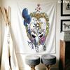 diddl Wall Tapestry Aesthetic Wall Hanging Printed Fabric Blanket Decorative Tapestries for Bedroom Living Room Home Decor
