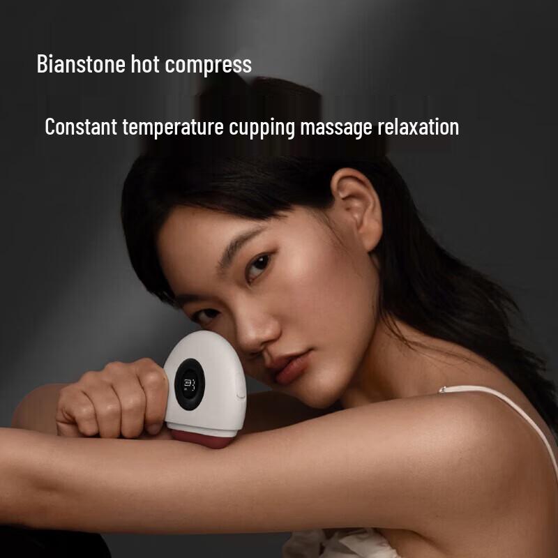 Zuodian Red Bianstone Therapy Massager