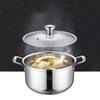 SHENGHENG 304 Stainless Steel Steamer and Soup Pot