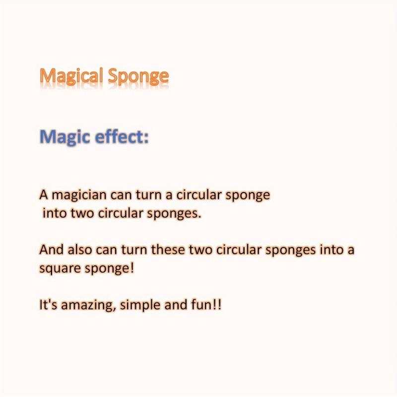 3pcs Beginner Magic Sponge Set, Transforming Square Round Balls for Party Tricks, Table Game, Gag Props, Interactive Fun