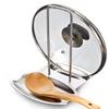 Stainless Steel Pot Lid Holder Kitchen Storage Rack for Utensils And Dish Storage Multi-Functional Home Use Organizer