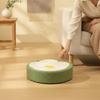 Wear-Resistant Cat Scratching Lounge | Scratcher with Toy Ball, Oval, for
