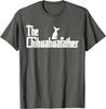 The Chihuahua Father Funny Dog Lover Graphic Tee Unisex Casual Short Sleeve TShirt
