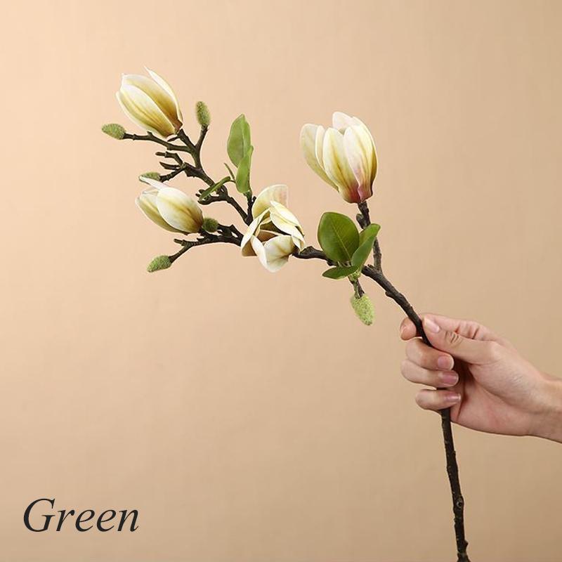 1PC Fake Flowers Wedding Decoration Bouquet New Simulation Magnolia Home Artificial Flowers DIY Multiple Options Available MIT