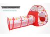 3-in-1 Kids' Yurt Play Tent and Tunnel Set for Indoor/Outdoor Use
