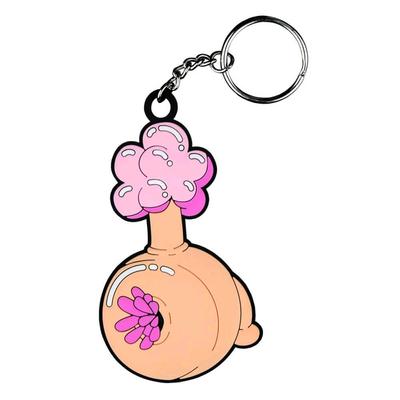 Rick and Morty Plumbus Keychain
