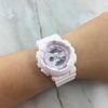 Casio Baby-G Series Sports Dual Display Waterproof Quartz Movement Resin Strap Watch Women watches Pink BA-110-4A2-PERSON