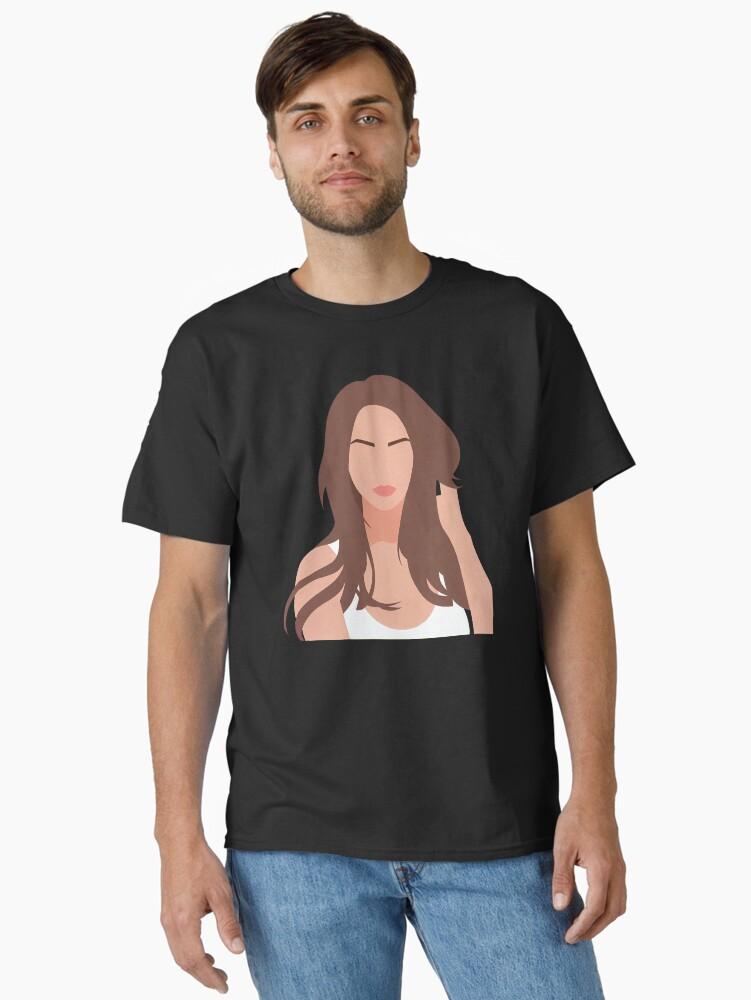 Selena Gomez Lineless Illustration Classic T-Shirt