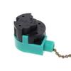 3A/250V 6A/125V Zipper Switch 3 Speed Pull Chain Control Nickel Fan Wall Switch