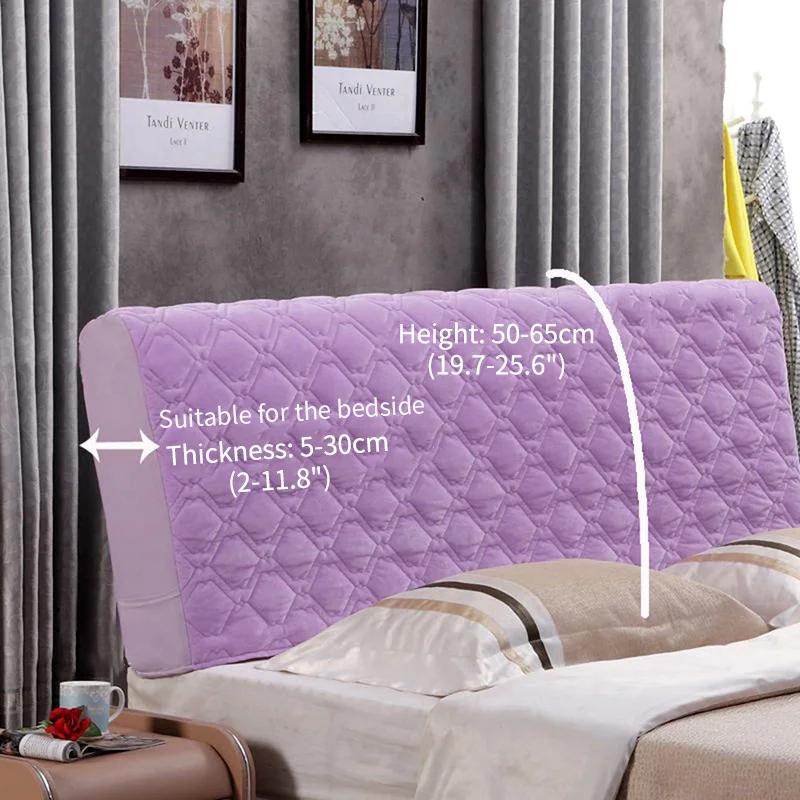 Thicken Bed Head Cover All-inclusive Headboard Cover Bed Head Back Protective Case Headboard Bedspread Colchas Para Cama