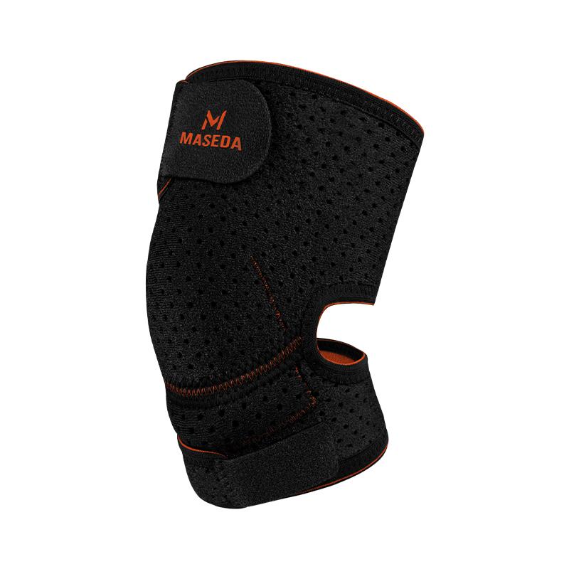 1/2 st Andningsbar Knästöd Förtjockad Eva Minska Meniskskada Skydda Knäskålen Dubbel Rem Trycksättning Knäskydd