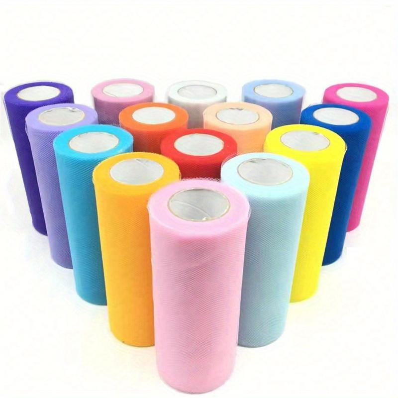 25 Yards 15cm Tulle Roll Fabric Spool Tutu Wedding Birthday Decoration Organza DIY Crafts Birthday Party Supplies