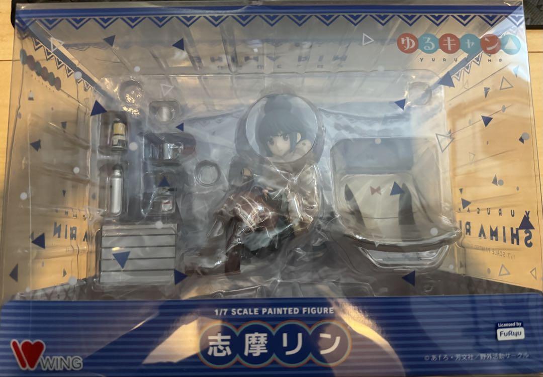 

[USED] Yurucamp Shima Rin 1/7 scale figure