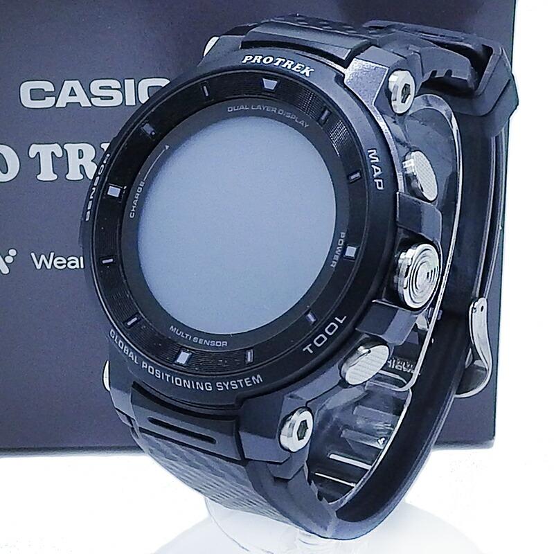 

CASIO PRO TREK Smart men s charging watch WSD-F30 [Used]