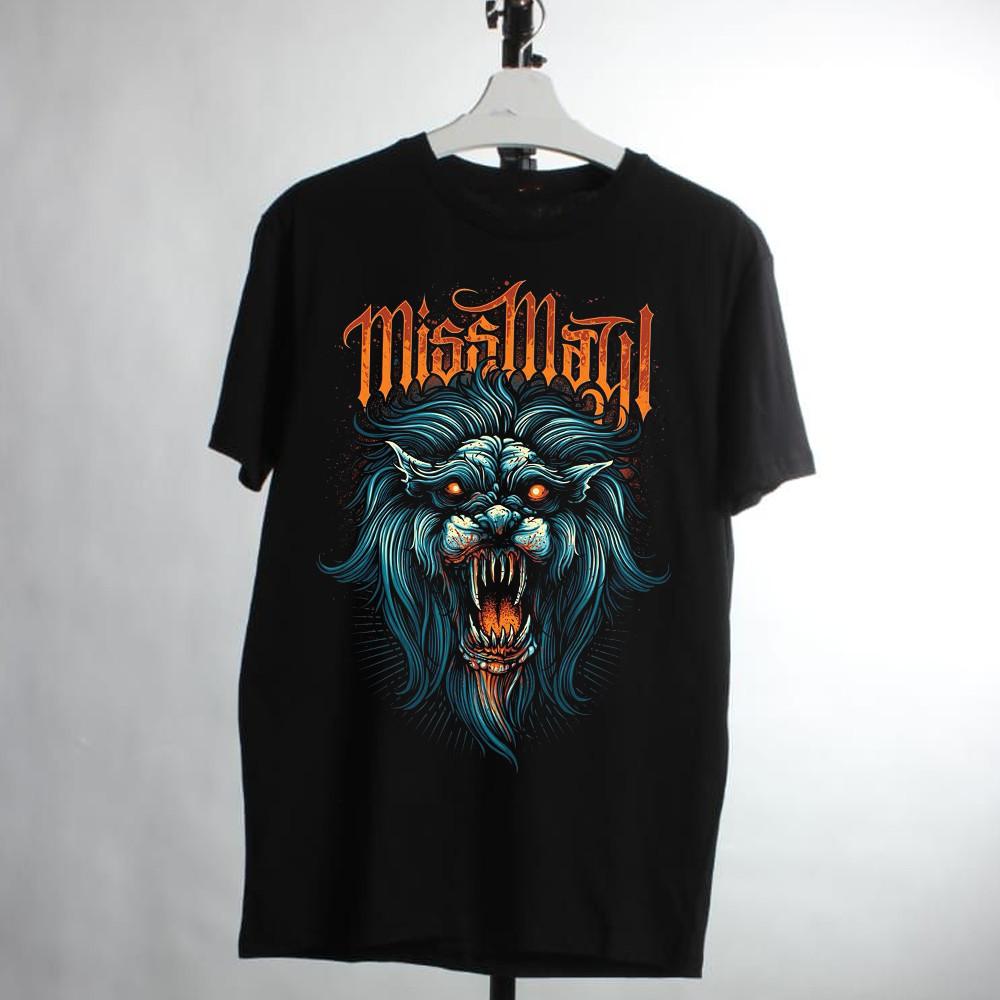 Miss May I Rise of the Lion Shirt Black Unisex S-2345XL EM1142 XXXL