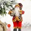 Christmas doll ornaments stand Santa Claus dolls, Christmas plastic dolls Christmas ornaments