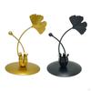 Flower Petals Candle Holder Coffee Centerpieces Taper Candlesticks Stand Wedding Christmas