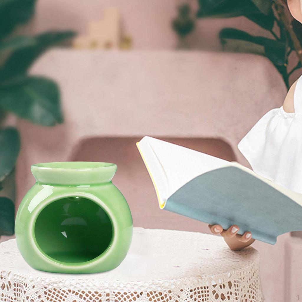 Aroma Oil Burner Candle Holder Portable Mini Incense Censer Warmer Wax Melt