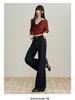 Winter 2025 American Retro High Waist Wide-Leg Women's Jeans