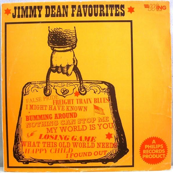 

LP Record JIMMY DEAN - Jimmy Dean Favourites WL1101 Wing Records UK Rock Used