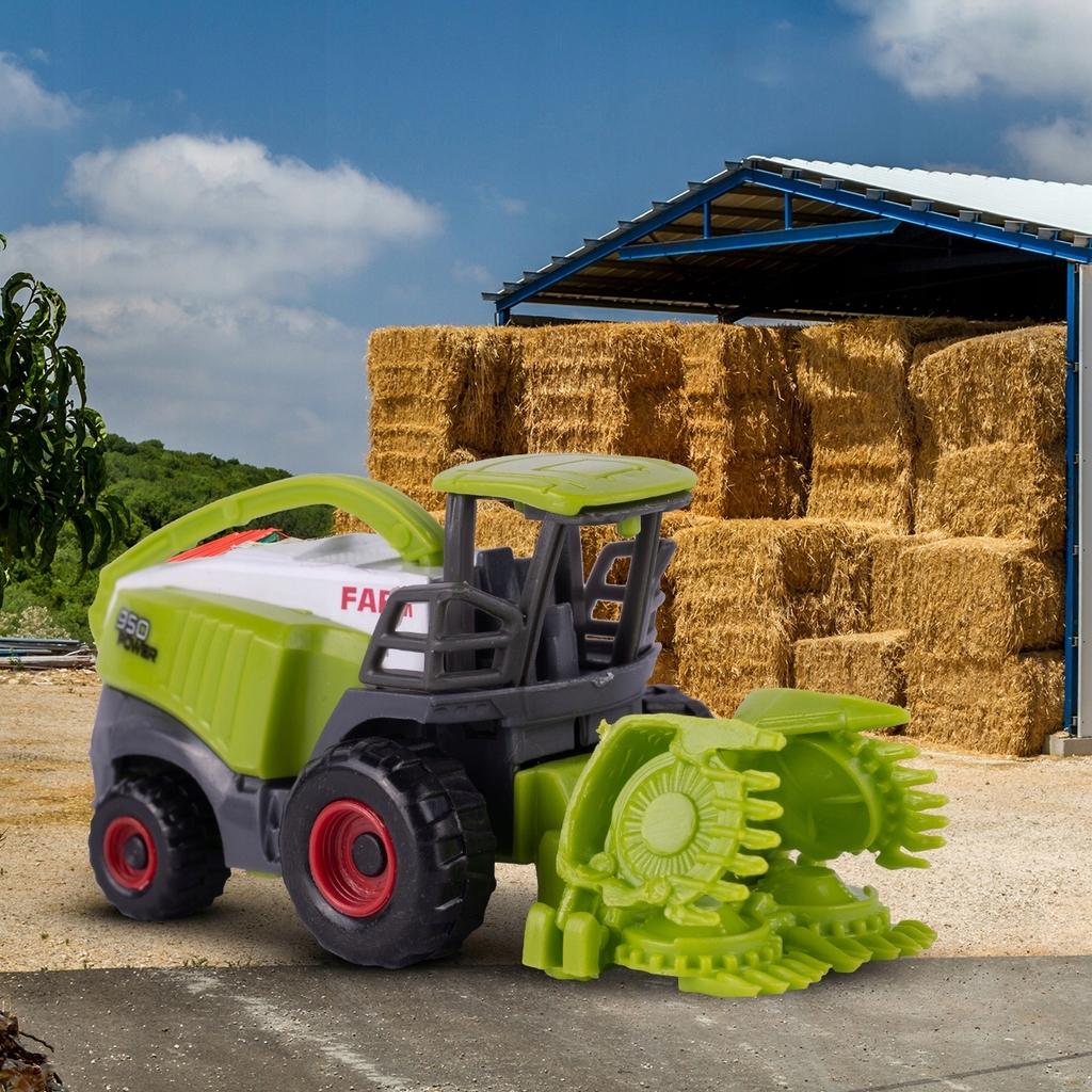 [PACZA][1] Tractor Tractor Agricultural Machinery Farmer Z553 Set