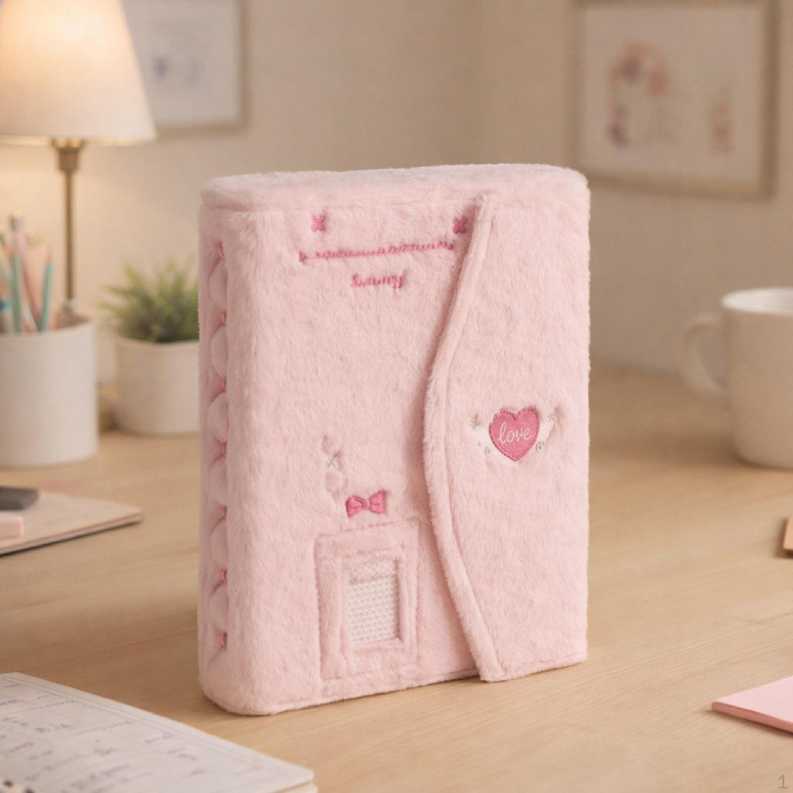 

Binder Photo Album Photocard Wedding Guest Book Gift Protector Card Holder розовый