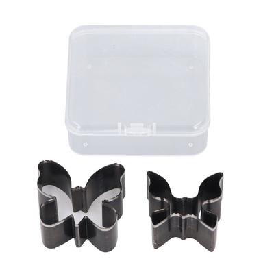 2PCS Set Leather Punching Dies Butterfly Shape Leather Crafts Cutting Die for Handcraft