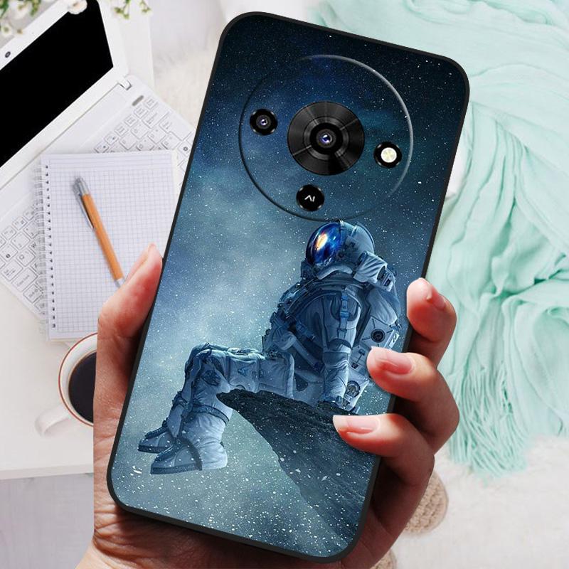 For ZTE Blade A76 5G Z2469N Case TPU Soft Rose Panda Cute Silicone Case Covers For ZTE Blade A76 A 76 BladeA76 5G Phone Cases