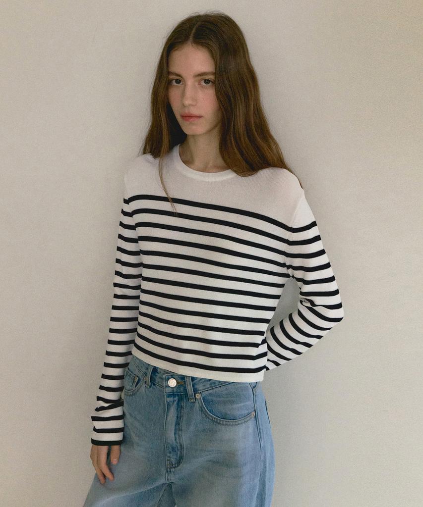 OCTETTE Marin Unbalance Crop Knit