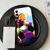 Football A-Art  Phone Case Black Silicone Soft For Samsung Galaxy A73,A72,A71,A70,A53,A52,A51