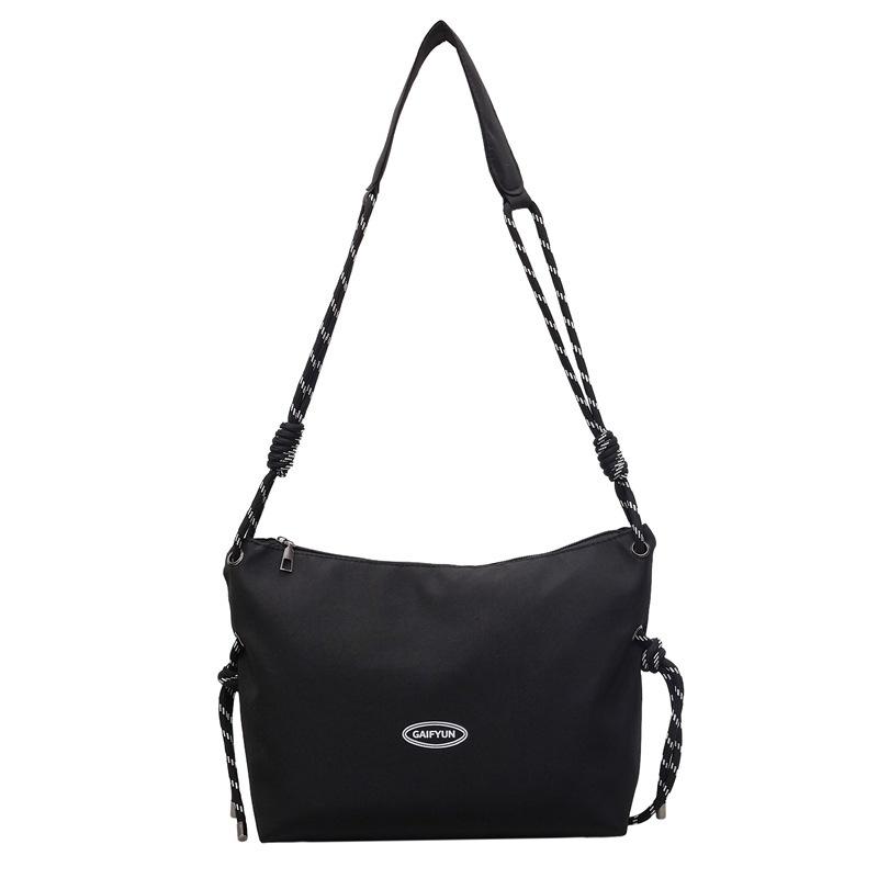 New fashion tote bag casual versatile bag female students class large capacity simple shoulder messenger bag