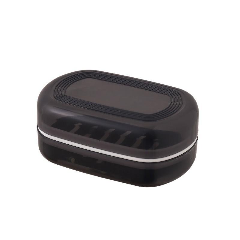 Toilet Drain Soap Box with Lid Creative Travel Portable Travel Soap Tray Bathroom Wash Face Soap Box