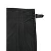 Men's Elegant Italian Neapolitan High Waist Wide Leg Pants with Tucks and Buttons Business Casual Style