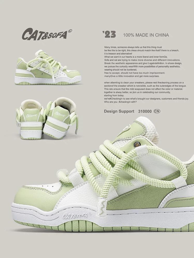 Cat and Sofa adidași unisex pantofi alergare cauzal pantofi iubitor pantofi alergare city walk