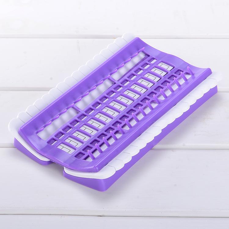 Patent Cross Stitch Thread Organizer with 30 Holes, 50 Slots & Needle Threader – Suzhou Embroidery Tool Set.