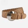 Ethnic Style Retro Woven Belt for Girls Bohemian Decorative Skirt Belt Leather Bran Paper Fashionable Waist Seal for Women