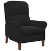 Armchair Black Velvet