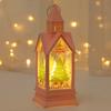 Christmas LED Lantern Light Home Christmas Tree Ornaments LED Lamp Xmas Glow Decorations Kids Gift Happy New Year Decors