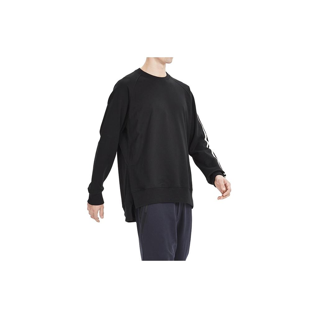 Y-3 Side Stripe Knit Sweater Men Tops Black FJ0388